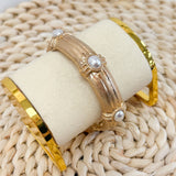 Antique Charm Bangle Bracelet