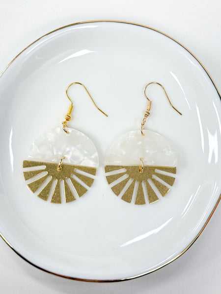 Sundial Earrings
