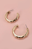 Pearl Studded Hoops