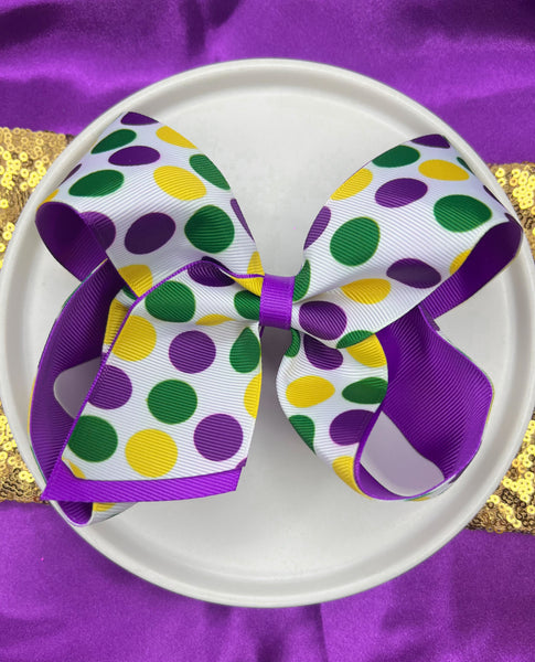MG Polka Dot Kids Bow